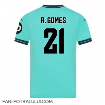 Wolves Rodrigo Gomes #21 Tricou Fotbal Replică 2025-26 Barbati Deplasare
